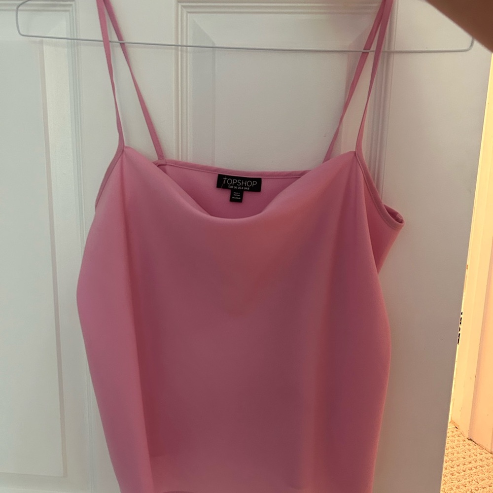 Topshop Blush Pink Cami Top